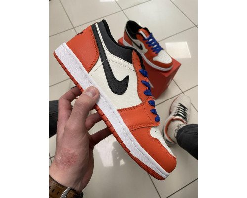 Кроссовки Nike Air Jordan 1 low (orange)