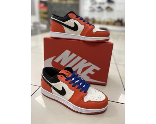 Кроссовки Nike Air Jordan 1 low (orange)