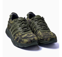 Демисезонные кроссовки Adidas цвет камуфляж, масло