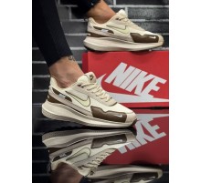 Кроссовки Nike весна-лето цвет бежевый/коричневый
