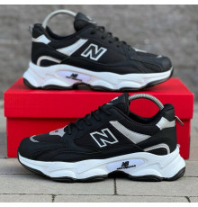 Кросівки весна літо New Balance колір: чорний білий