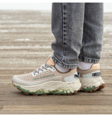 Демісезонні кросівки New Balance колір бежевий, хакі