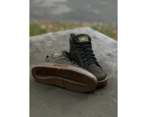 Зимние ботинки UGG хаки