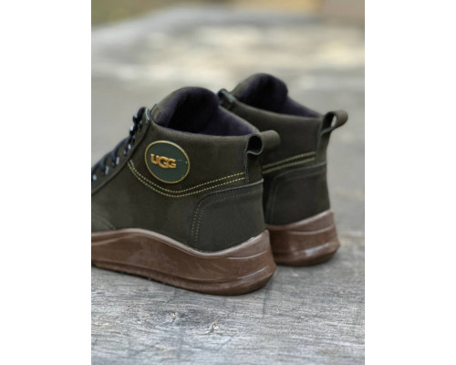Зимние ботинки UGG хаки