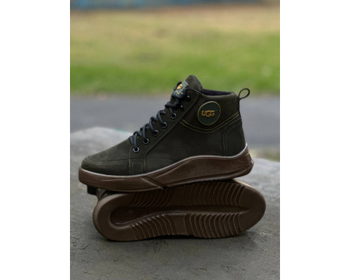 Зимние ботинки UGG хаки