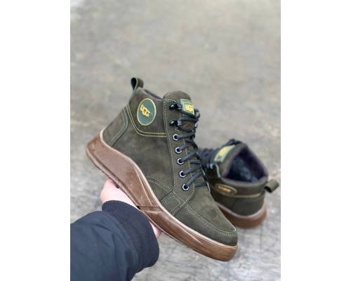Зимние ботинки UGG хаки