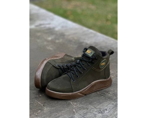 Зимние ботинки UGG хаки