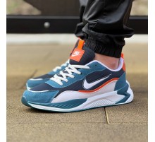 Кроссовки демисезонные Nike цвет: синий, белый черный