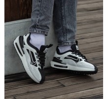 Демісезонні кросівки Nike Air Max колір білий, чорний