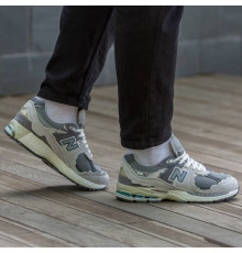 Кросівки літні сітка  New Balance  темно синій/ сірий