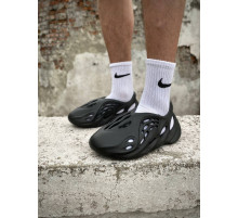 Мужские Yeezy Foam Runner black (no logo)