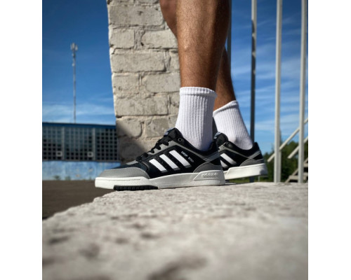 Мужские кроссовки Adidas drop step black grey