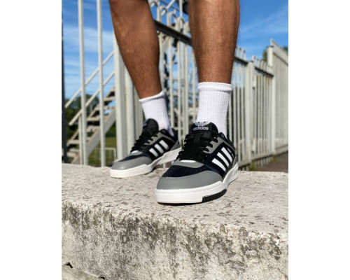 Мужские кроссовки Adidas drop step black grey