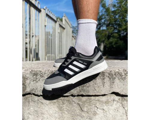 Мужские кроссовки Adidas drop step black grey