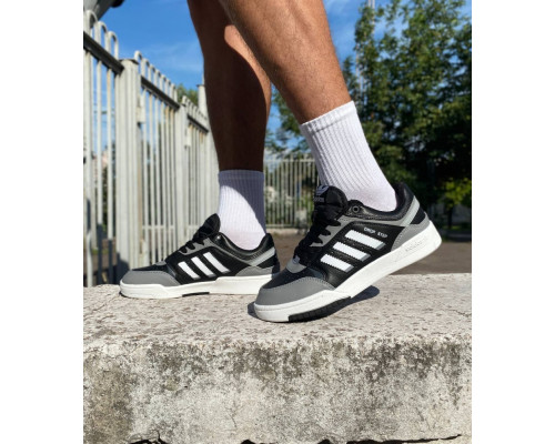 Мужские кроссовки Adidas drop step black grey