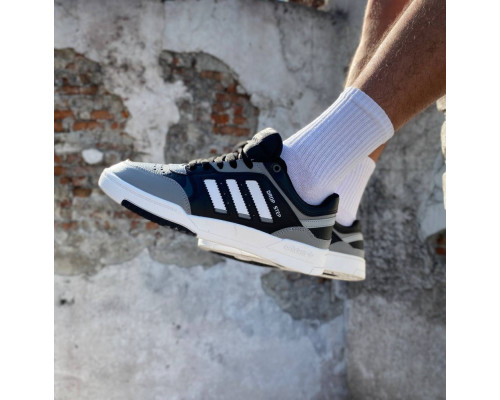 Мужские кроссовки Adidas drop step black grey