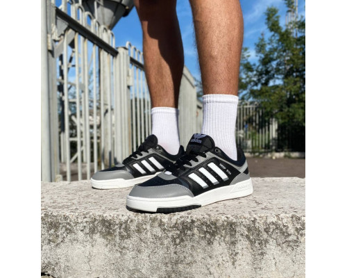 Мужские кроссовки Adidas drop step black grey