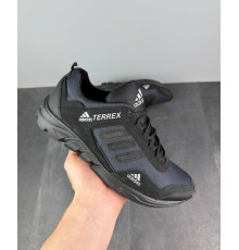 Демісезонні кросівки Adidas TERREX колір сірий, чорний