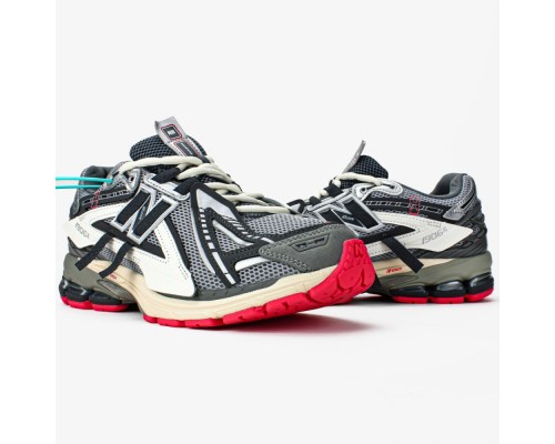 Демисезонные кроссовки New Balance весна лето цвет серый/белый/красный Демисезонные кроссовки New Balance весна лето цвет серый/белый/красный