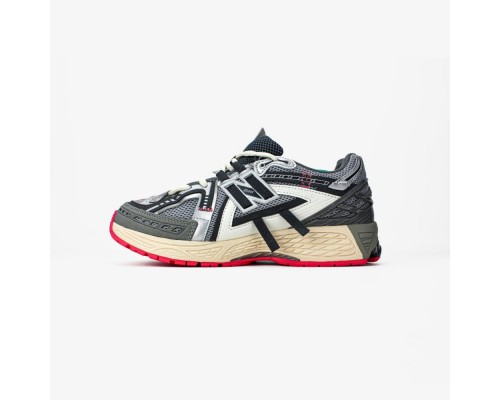 Демисезонные кроссовки New Balance весна лето цвет серый/белый/красный Демисезонные кроссовки New Balance весна лето цвет серый/белый/красный