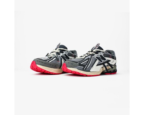 Демисезонные кроссовки New Balance весна лето цвет серый/белый/красный Демисезонные кроссовки New Balance весна лето цвет серый/белый/красный