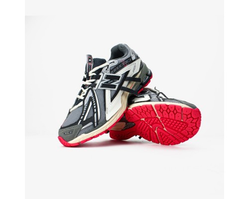 Демисезонные кроссовки New Balance весна лето цвет серый/белый/красный Демисезонные кроссовки New Balance весна лето цвет серый/белый/красный