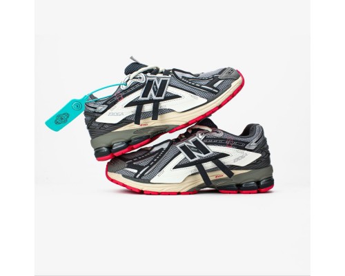 Демисезонные кроссовки New Balance весна лето цвет серый/белый/красный Демисезонные кроссовки New Balance весна лето цвет серый/белый/красный