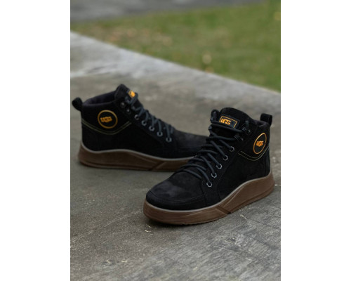 Зимние ботинки UGG черные