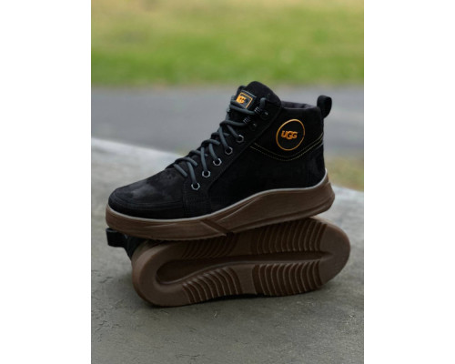 Зимние ботинки UGG черные