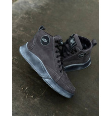 Зимние ботинки UGG цвет серый, коричневый