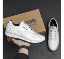 Кроссовки демисезонные кожаные Reebok белые