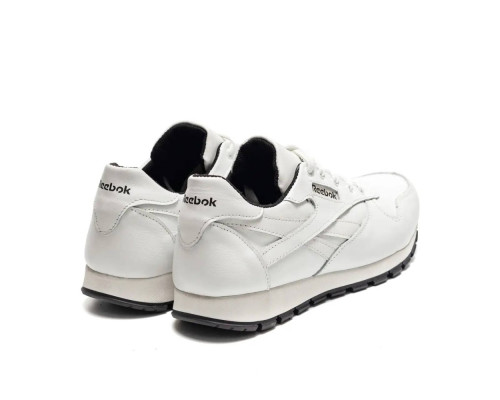 Кроссовки демисезонные кожаные Reebok белые