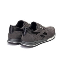 Демисезонные замшевые кроссовки Reebok серые