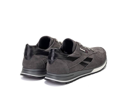 Демисезонные замшевые кроссовки Reebok серые