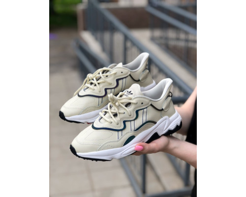 Женские кроссовки Adidas Ozweego Milk White