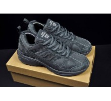 Демисезонные кожаные кроссовки New Balance цвет масла