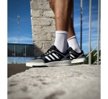 Мужские кроссовки Adidas drop step black grey