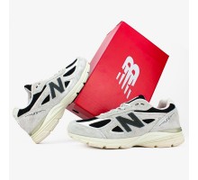 Кроссовки весна лето New Balance сетка бежевый/черный