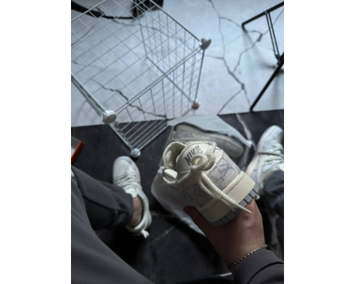 Демисезонные кроссовки Nike SB x Louis Vuitton цвет: белый-синий