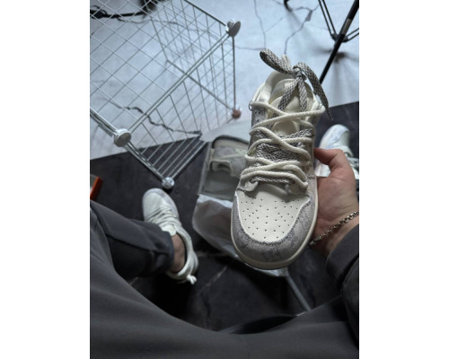 Демисезонные кроссовки Nike SB x Louis Vuitton цвет: белый-синий