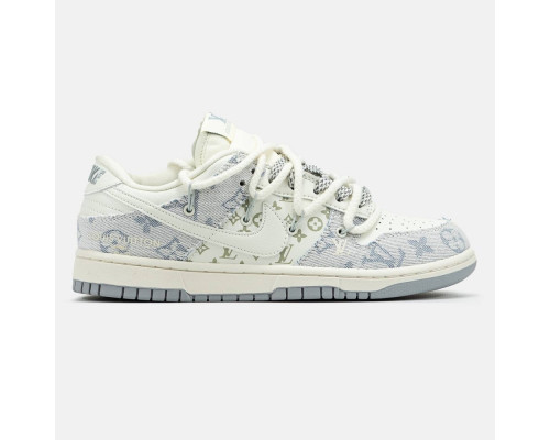 Демисезонные кроссовки Nike SB x Louis Vuitton цвет: белый-синий