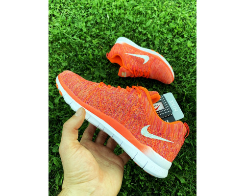 Кроссовки Nike Free Flyknit Orange