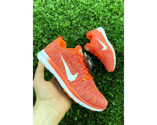 Кроссовки Nike Free Flyknit Orange