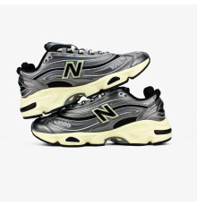 Кросівки весна літо New Balance сітка колір срібний метал