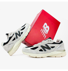 Кросівки весна літо New Balance сітка бежевий/чорний