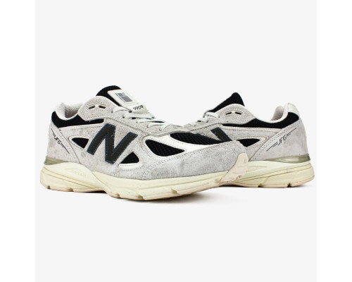 Кроссовки весна лето New Balance сетка бежевый/черный