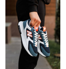 Кроссовки New Balance весна-лето цвет синий/белый