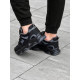 Кросівки New Balance замш/шкіра/3D сітка колір чорний