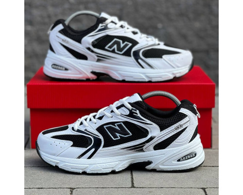 Кросівки весна-літо New Balance колір білий/чорний