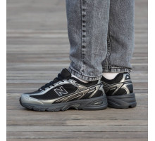 Демісезонні кросівки New Balance колір чорний, бронзовий